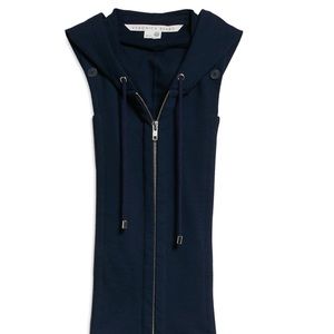 NWT Veronica Beard Hoodie Dickey Navy 00-14